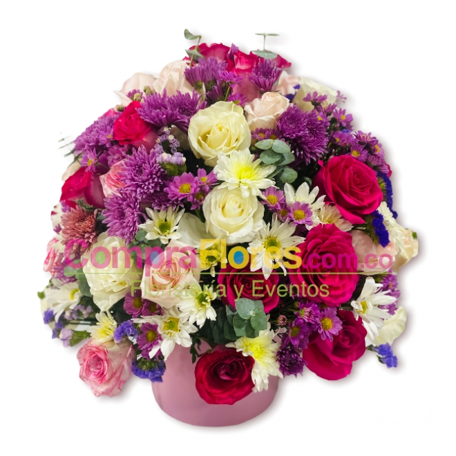 Cubo Surtido Floral